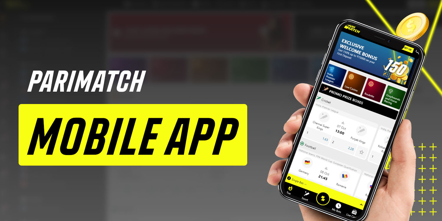 Download the official Parimatch app for sports betting in India