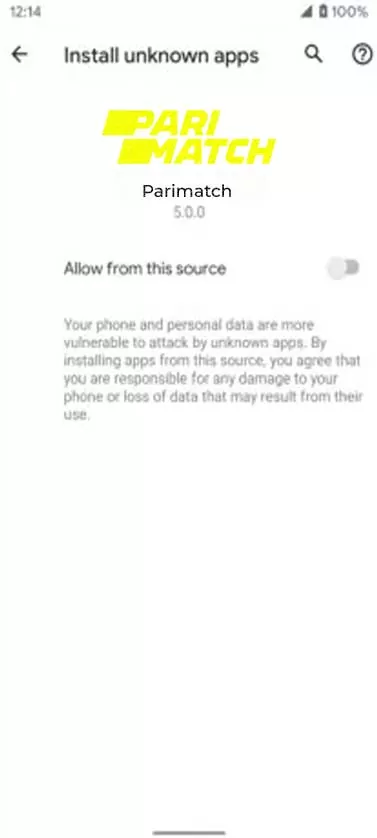 Access for unknown apps